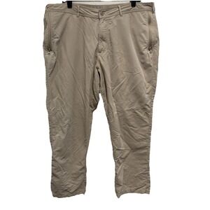 Clothing Arts (Mens 38x30) Khaki P^Cubed Pick Pocket Proof Cargo Travel Pants
